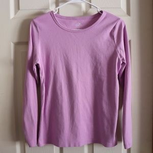 St Johns Bay Light Purple Long Sleeve Shirt